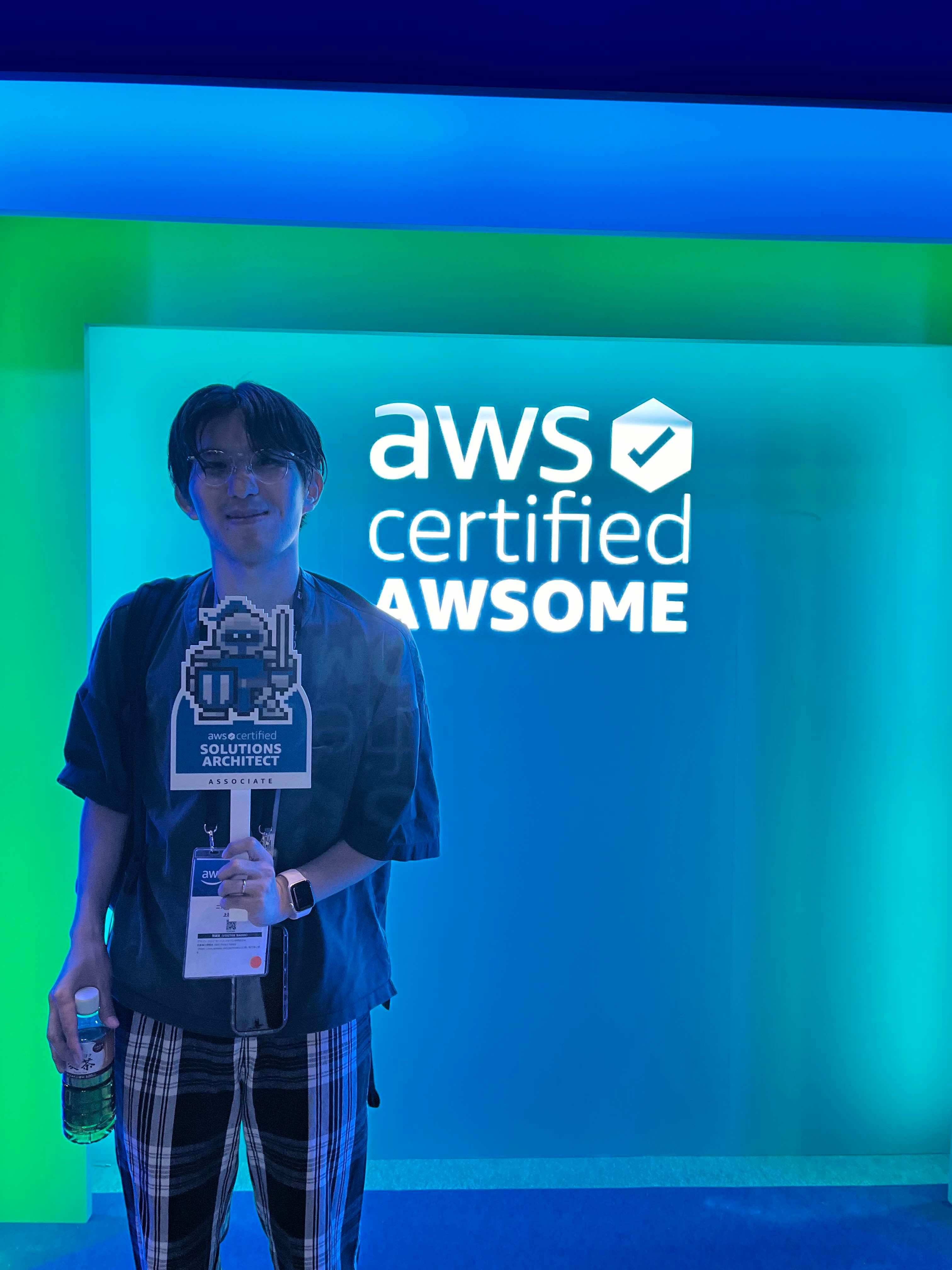 資格の🪧でインスタ映え。保有している資格以外も持ってよさそうだったので欲張ってもよかったな。